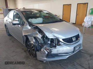2015 Honda Civic EX with VIN 2HGFB2F83FH512919, listed as a IAAI auction lot 41986506 with 128,507 mi miles and . Bid and sale history available at DreamBid. Image 1.