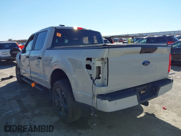 2023 Ford F-150 XL with VIN 1FTEW1C56PKE37212, listed as a IAAI auction lot 41752527 with 1 mi miles. Bid and sale history available at carsss.com. Image 3.