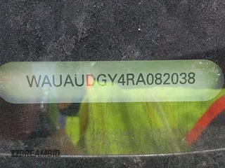 2024 Audi A3 Premium z VIN WAUAUDGY4RA082038, wystawiony jako IAAI lot #41487777 z przebiegiem 24 797 mil mil oraz . Historia ofert i sprzedaży dostępna na DreamBid. Obrazek 9.