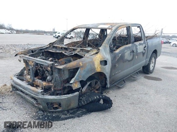 2017 Nissan Titan SV with VIN 1N6AA1EJ5HN539685, listed as a IAAI auction lot 41680846 with Not Provided miles and . Bid and sale history available at DreamBid. Image 2.
