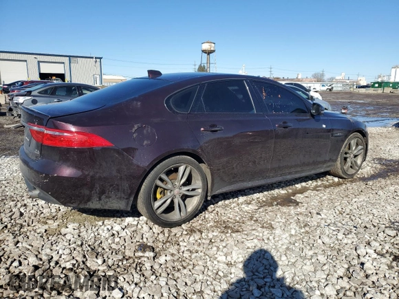 2016 Jaguar XF with VIN SAJBL4BVXGCY00346, listed as a Copart auction lot 48120795 with 214,762 mi miles and Salvage Title. Bid and sale history available at DreamBid. Image 3.