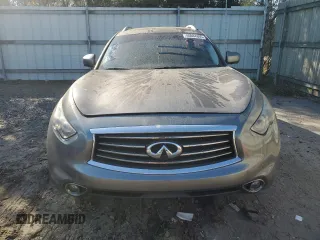 2013 Infiniti FX with VIN JN8CS1MU1DM141110, listed as a Copart auction lot 46084395 with 105,523 mi miles and Salvage title. Bid and sale history available at DreamBid. Image 5.