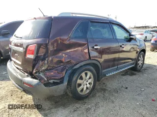 2012 Kia Sorento LX with VIN 5XYKT4A2XCG253591, listed as a Copart auction lot 50077515 with Not Provided miles and Clean Title. Bid and sale history available at carsss.com. Image 3.