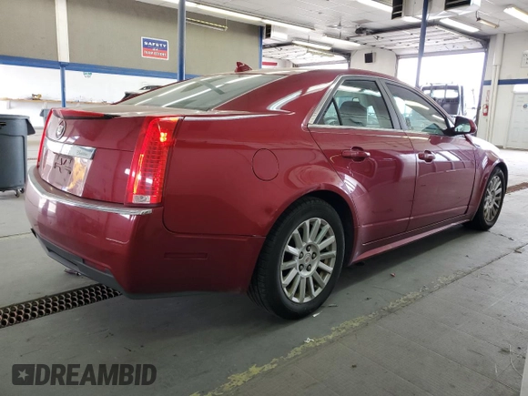 2013 Cadillac CTS Luxury with VIN 1G6DF5E51D0128516, listed as a Copart auction lot 60830885 with 292,149 mi miles and Salvage title. Bid and sale history available at DreamBid. Image 3.