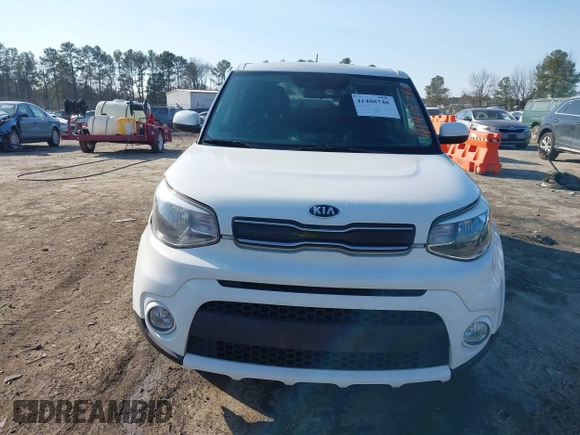 2018 Kia Soul + with VIN KNDJP3A5XJ7604109, listed as a IAAI auction lot 41408748 with 164,457 mi miles. Bid and sale history available at carsss.com. Image 12.