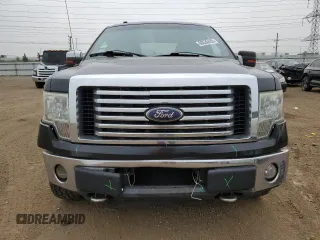 2010 Ford F-150 XL with VIN 1FTEW1E84AFD14774, listed as a Copart auction lot 60530435 with 150,299 mi miles and Salvage title. Bid and sale history available at DreamBid. Image 5.