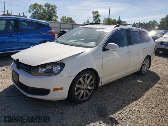 2013 Volkswagen Jetta SportWagen TDI w/Sunroof with VIN 3VWML7AJ5DM641279, listed as a Copart auction lot 69616194 with 97,798 mi miles and Clean Title. Bid and sale history available at carsss.com. Image 1.