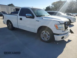 2013 Ford F-150 XL with VIN 1FTMF1CF2DFC41969, listed as a Copart auction lot 49729085 with 195,243 mi miles and Salvage title. Bid and sale history available at DreamBid. Image 4.