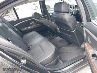 2008 BMW 7 Series 750Li with VIN WBAHN83518DT82406, listed as a IAAI auction lot 42037591 with 144,624 mi miles. Bid and sale history available at carsss.com. Image 8.