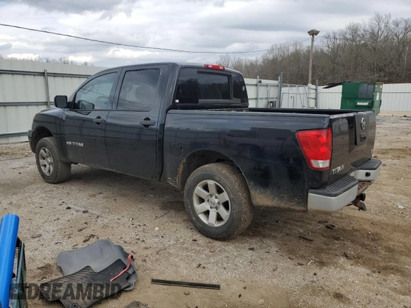 2008 Nissan Titan XE with VIN 1N6AA07D98N359661, listed as a Copart auction lot 43989065 with 171,479 mi miles and Salvage Title. Bid and sale history available at carsss.com. Image 2.