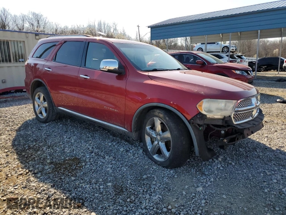 2011 Dodge Durango Citadel with VIN 1D4RD5GG0BC603143, listed as a Copart auction lot 48382145 with 119,490 mi miles and Clean title. Bid and sale history available at DreamBid. Image 4.