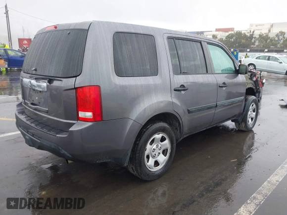 2015 Honda Pilot LX with VIN 5FNYF3H28FB029622, listed as a IAAI auction lot 41562469 with 145,075 mi miles and . Bid and sale history available at carsss.com. Image 4.