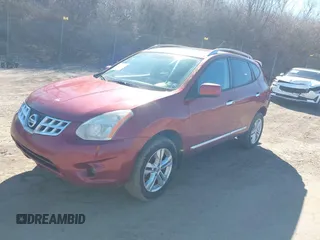 2013 Nissan Rogue SL with VIN JN8AS5MV1DW616248, listed as a IAAI auction lot 41591264 with 127,324 mi miles and . Bid and sale history available at DreamBid. Image 2.