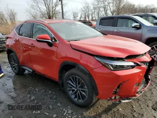 2024 Lexus NX with VIN 2T2AGCEZ5RC050948, listed as a Copart auction lot 46676265 with 10,263 mi miles and Salvage Title. Bid and sale history available at carsss.com. Image 4.
