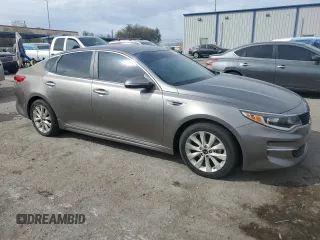 2016 Kia Optima LX with VIN 5XXGT4L39GG002437, listed as a Copart auction lot 47883825 with 126,134 mi miles and Salvage Title. Bid and sale history available at carsss.com. Image 4.