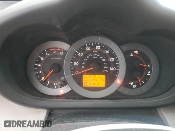 2009 Toyota RAV4 with VIN JTMBK33V79D002894, listed as a Copart auction lot 41626025 with 243,771 mi miles and Salvage Title. Bid and sale history available at carsss.com. Image 9.