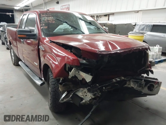 2013 Ford F-150 XL with VIN 1FTFX1CT1DFC50402, listed as a IAAI auction lot 42604789 with 107,551 mi miles and . Bid and sale history available at DreamBid. Image 1.