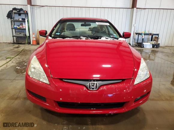 2005 Honda Accord Cpe EX with VIN 1HGCM72775A011861, listed as a Copart auction lot 89004275 with NaN miles and Salvage Title. Bid and sale history available at carsss.com. Image 5.