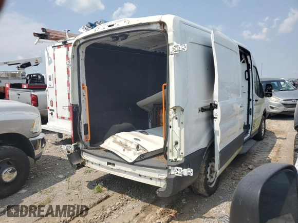 2019 Ford Transit with VIN 1FTYE2CM5KKB67895, listed as a Copart auction lot 60545285 with 91,033 mi miles and Clean title. Bid and sale history available at DreamBid. Image 3.