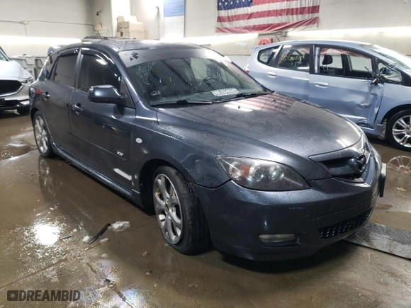 2009 Mazda Mazda3 s Touring with VIN JM1BK343591218953, listed as a Copart auction lot 45794715 with 136,251 mi miles and Salvage Title. Bid and sale history available at carsss.com. Image 4.
