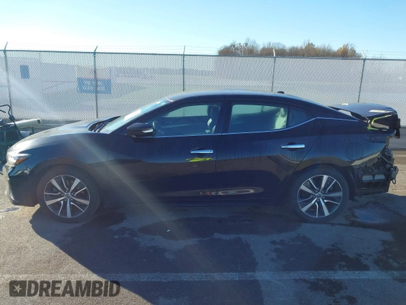 2020 Nissan Maxima SV with VIN 1N4AA6CV0LC371891, listed as a IAAI auction lot 40829323 with 90,339 mi miles. Bid and sale history available at carsss.com. Image 15.
