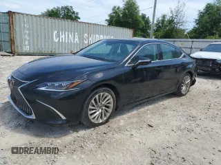 2020 Lexus ES 350 Ultra Luxury with VIN 58AFZ1B17LU073704, listed as a Copart auction lot 52967855 with 19,807 mi miles and Salvage title. Bid and sale history available at DreamBid. Image 1.