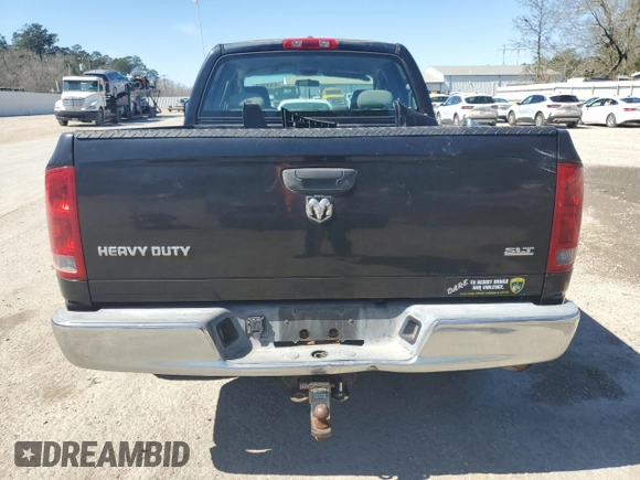2006 Dodge Ram 2500 SLT with VIN 3D7KR28C56G236193, listed as a Copart auction lot 47048975 with 300,332 mi miles and Salvage Title. Bid and sale history available at carsss.com. Image 6.