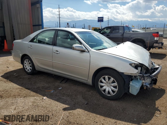 2005 Toyota Camry LE with VIN 4T1BE30K85U404527, listed as a Copart auction lot 56535345 with 74,472 mi miles and Salvage title. Bid and sale history available at DreamBid. Image 4.
