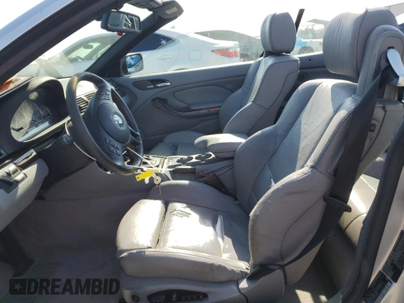 2004 BMW 3 Series 330Ci with VIN WBABW53444PL47375, listed as a Copart auction lot 62426555 with 162,212 mi miles and Salvage title. Bid and sale history available at DreamBid. Image 7.