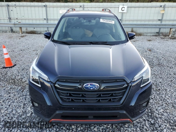 2022 Subaru Forester Sport with VIN JF2SKAJC7NH511913, listed as a Copart auction lot 79430344 with 31,142 mi miles and Salvage Title. Bid and sale history available at carsss.com. Image 5.