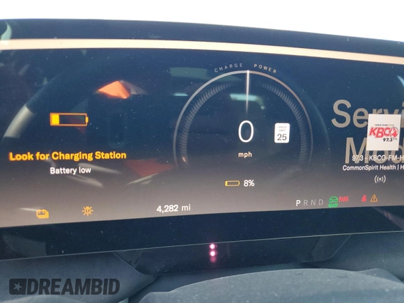 2023 Lucid Air Grand Touring z VIN 50EA1GBA1PA003280, wystawiony jako Copart lot #69447544 z przebiegiem 4282 mil mil oraz Szkody całkowita. Historia ofert i sprzedaży dostępna na DreamBid. Obrazek 9.