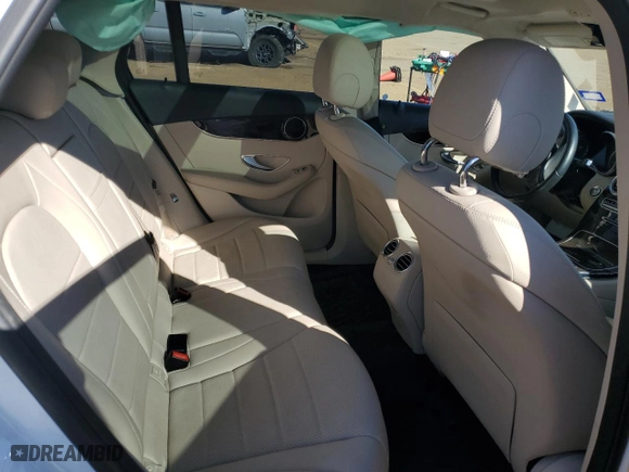 2017 Mercedes-Benz GLC with VIN WDC0G4JB5HF256494, listed as a Copart auction lot 41744505 with NaN miles and Salvage Title. Bid and sale history available at carsss.com. Image 11.