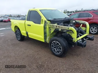 2022 Ford F-150 XL with VIN 1FTMF1CBXNKE01540, listed as a IAAI auction lot 41919767 with 9,557 mi miles and . Bid and sale history available at DreamBid. Image 1.