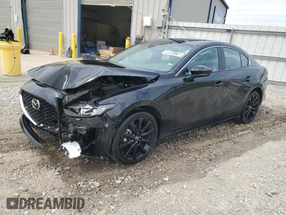 2025 Mazda 3 S Select Sport with VIN 3MZBPABM6SM460738, listed as a Copart auction lot 50954175 with 5,431 mi miles and Clean Title. Bid and sale history available at DreamBid. Image 1.
