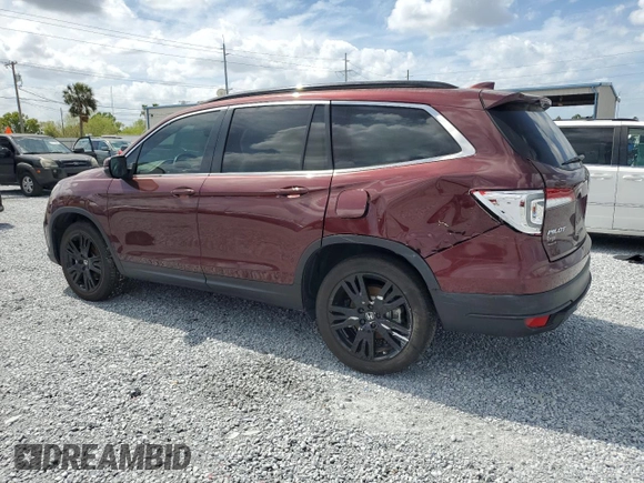 2022 Honda Pilot Special Edition with VIN 5FNYF6H2XNB030268, listed as a Copart auction lot 47570775 with 43,734 mi miles and Non Repairable. Bid and sale history available at carsss.com. Image 2.