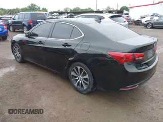 2015 Acura TLX with VIN 19UUB1F31FA004114, listed as a IAAI auction lot 42366372 with 163,358 mi miles and . Bid and sale history available at DreamBid. Image 3.