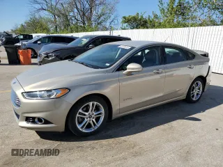 2016 Ford Fusion Titanium Hybrid with VIN 3FA6P0RU0GR153294, listed as a Copart auction lot 52723515 with 117,570 mi miles and Salvage title. Bid and sale history available at DreamBid. Image 1.
