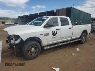 2015 Ram 2500 Tradesman с VIN 3C6UR5HJ8FG674720, выставлен на аукционе Copart как лот 56328805 с пробегом 105 467 миль миль и Списание • Salvage title. История ставок и продаж доступна на DreamBid. Изображение 1.