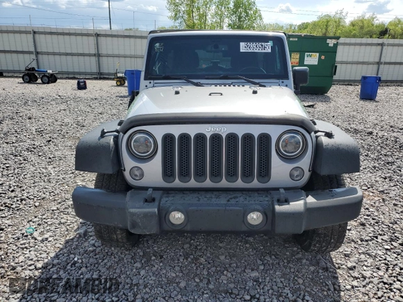 2014 Jeep Wrangler Unlimited Sport with VIN 1C4BJWDG8EL319653, listed as a Copart auction lot 52893575 with 83,762 mi miles and Clean Title. Bid and sale history available at carsss.com. Image 5.
