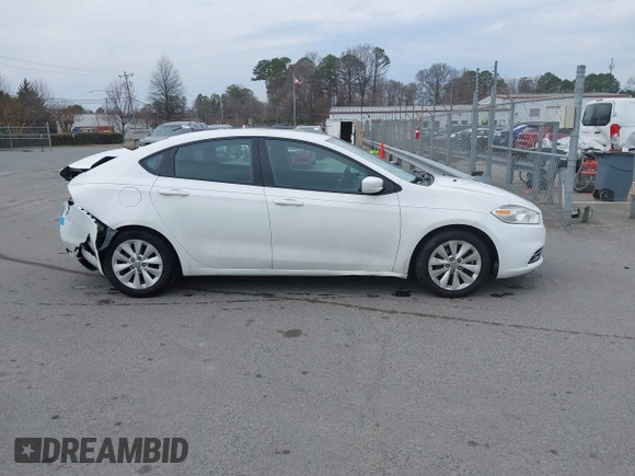 2014 Dodge Dart Aero with VIN 1C3CDFDHXED767301, listed as a IAAI auction lot 41686000 with 175,227 mi miles and . Bid and sale history available at carsss.com. Image 13.