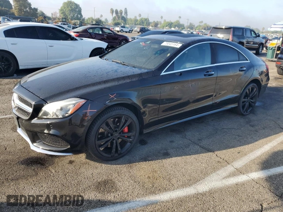 2015 Mercedes-Benz CLS 550 with VIN WDDLJ7DB1FA150576, listed as a Copart auction lot 73045164 with 70,421 mi miles and Salvage title. Bid and sale history available at DreamBid. Image 1.