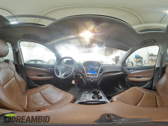 2017 Acura MDX Technology z VIN 5FRYD4H56HB002619, wystawiony jako Copart lot #55882745 z przebiegiem 155 153 mil mil oraz Szkoda całkowita • Salvage title. Historia ofert i sprzedaży dostępna na DreamBid. Obrazek 14.