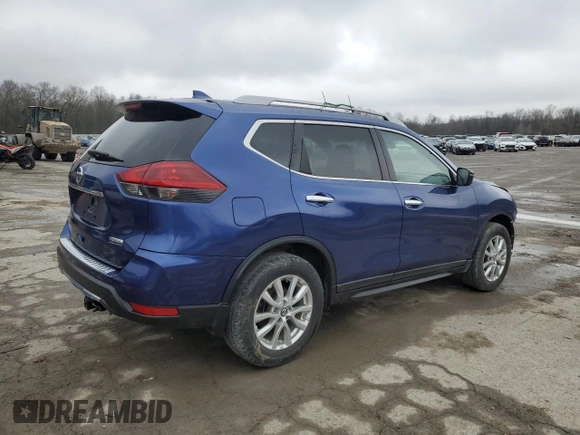 2019 Nissan Rogue SL with VIN 5N1AT2MT8KC801459, listed as a Copart auction lot 52626485 with 100,202 mi miles and Salvage Title. Bid and sale history available at DreamBid. Image 3.
