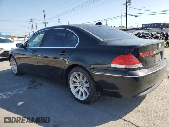 2003 BMW 7 Series 745Li с VIN WBAGN63443DR19933, выставлен на аукционе Copart как лот 56068055 с пробегом Не указан миль и Списание • Salvage title. История ставок и продаж доступна на DreamBid. Изображение 2.