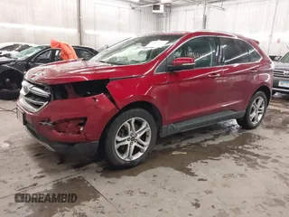 2016 Ford Edge Titanium with VIN 2FMPK4K85GBB23767, listed as a IAAI auction lot 41164217 with 134,212 mi miles and . Bid and sale history available at DreamBid. Image 2.