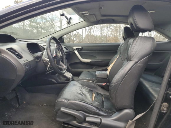 2008 Honda Civic Cpe EX-L with VIN 2HGFG12978H563398, listed as a Copart auction lot 85394144 with 183,300 mi miles and Salvage Title. Bid and sale history available at carsss.com. Image 7.