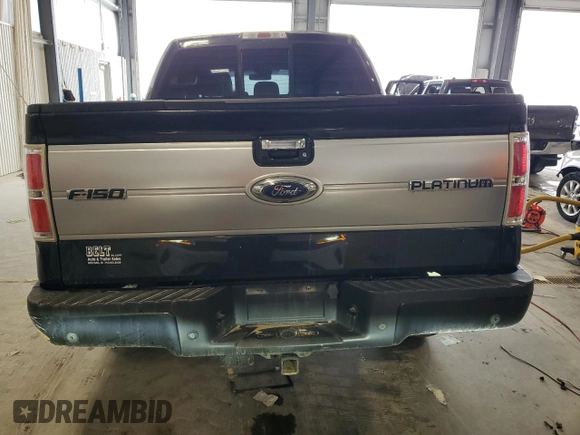 2014 Ford F-150 XL with VIN 1FTFW1EF4EFC54004, listed as a Copart auction lot 55162885 with Not provided miles and Salvage title. Bid and sale history available at DreamBid. Image 6.
