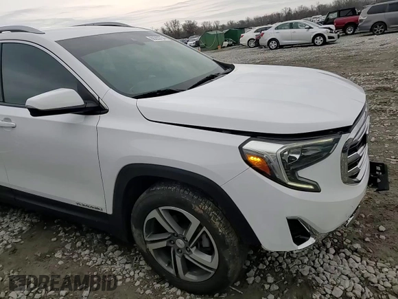 2020 GMC Terrain SLT z VIN 3GKALVEV4LL255355, wystawiony jako Copart lot #86293754 z przebiegiem 122 892 mil mil oraz Szkoda całkowita • Salvage title. Historia ofert i sprzedaży dostępna na DreamBid. Obrazek 11.