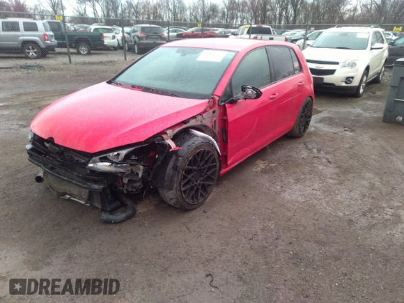 2018 Volkswagen Golf GTI S with VIN 3VW447AU5JM293826, listed as a IAAI auction lot 41836972 with 75,008 mi miles. Bid and sale history available at carsss.com. Image 17.