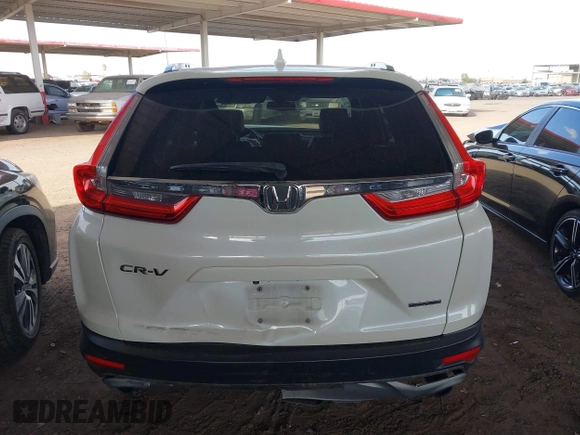 2017 Honda CR-V Touring with VIN 2HKRW1H97HH502128, listed as a IAAI auction lot 41939025 with 111,100 mi miles. Bid and sale history available at carsss.com. Image 16.